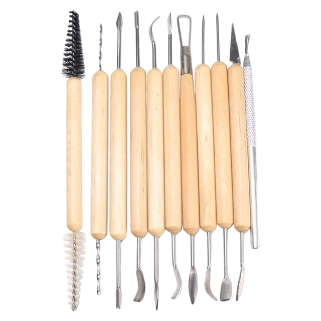 Screw Driver, Hand Tool, Khaki 11-Piece Pumpkin Carving Kit with Sculpting Tools for Halloween Fall Decorations, Safe for Adults And Family Use, by Goohae