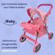 thumbnail image 3 of Carriolita De Juguete Para Muñecas Ibaby Momi - Start Rosa 2025 rosa claro, 3 of 5