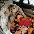 thumbnail image 5 of Tanjiro Flannel Fleece Cool Anime Bed Blanket Sofa Office Travel Lightweight Conditioning Blanket 50x60 Tanjiro-6, 5 of 5
