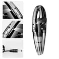 thumbnail image 3 of Aspiradora de Mano, Aspiradora de Mano Inalámbrica de 2000mAh, Aspiradora Portátil para Automóvil Aspiradoras Rápidas en Seco y Húmedo de 120W, Filtro Lavable para Oficina, Hogar y Automóvil, 3 of 5