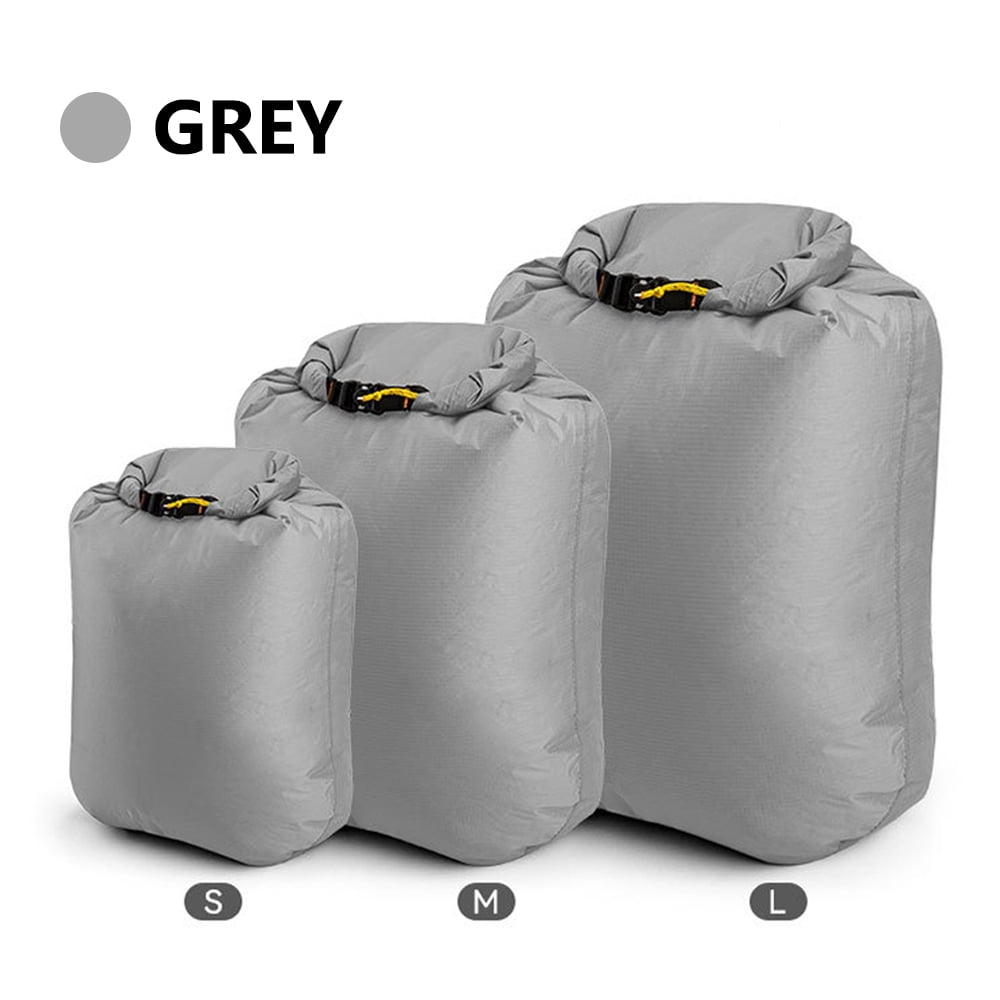 Rupoun Outdoor Waterproof Dry Bag Silicon Coated Nylon Camping Drifting Swimming Clothes Storage Sack in Purple S (7.87 inches / 20 cm) Lightweight & Easy Clean Ideal For River Trekking