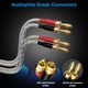 thumbnail image 2 of Cable de altavoz Mygatti 16 AWG, 35 pies con conectores tipo banana, clasificación CL3, 2 of 7