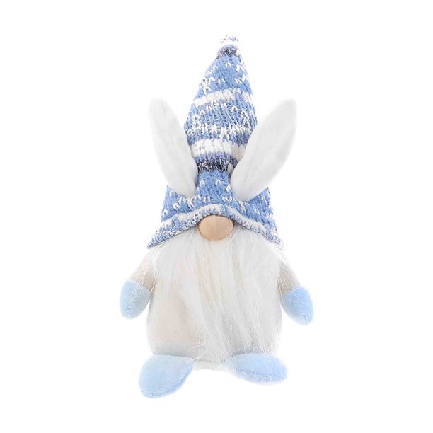 Fiudx Artículos para Fiestas de Pascua, Muñecas Sin Rostro con Orejas y Luz Decorativa, Decoración para Festivales.
