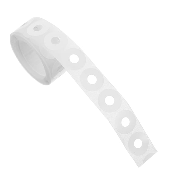 Masteelf  Hole Strengthening Labels Reinforcement Stickers Heavy Duty White