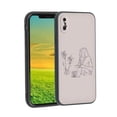 thumbnail image 1 of Compatible with iPhone XS Phone Case, Line-Art-10 Case Silicone Protective for Teen Girl Boy Case for iPhone XS, 1 of 1