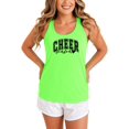 thumbnail image 2 of Trendy Cheer Mama Tank Top for Women Supportive Mama Shirt Neon Green Tank Top Medium, 2 of 4