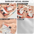 thumbnail image 2 of FORMRS Boys Swim Trunks Quick Dry Mesh Liner Boardshorts Sizes XS-XL, Pink Christmas Santa, 2 of 7