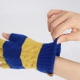 thumbnail image 3 of Roncen Fingerless Gloves for Women - Winter Gloves Warm Knit Cold Weather, Half Finger Glove for Winter Gifts, 3 of 4