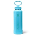 thumbnail image 1 of Botella térmica ThermoFlask de 1,2 L, aislada, a prueba de fugas, azul, 1 of 5