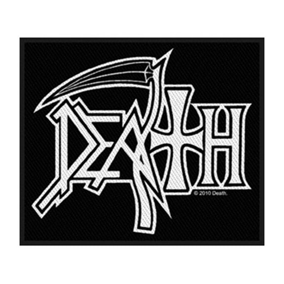 Death Men's Woven Patch Black