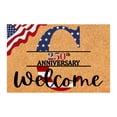 thumbnail image 1 of An A Z Letter Last Name Commemorating The 250th Anniversary Of The United States Rug A Celebration Of The 250th Anniversary Of Independence Day 40x60CM, 1 of 4