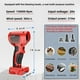 thumbnail image 3 of Soplador de chorro mini inalámbrico compatible con DeWalt 20V, Bosch, Makita, Milwaukee y Ryobi 18V. Motor sin escobillas 130000 rpm, 5 boquillas. Aire comprimido para limpiar PC, teclado y auto., 3 of 6