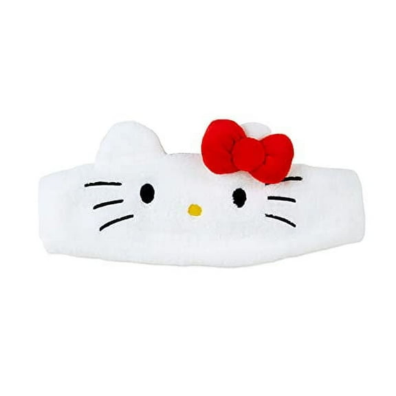 Sanrio Hair Band Hair Turban Headband White Hello Kitty Hello Kitty Face Wash Makeup Free Size Girl Character 986151 SANRIO