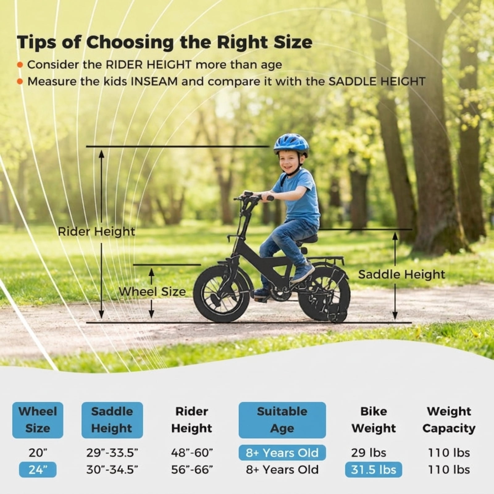 Redsmile Kids Mountain Bike 20 Inch for Boys Girls Ages 8 and Up, Youth Bicycle with 20 Inch Wheels and Steel Frame for Neighborhood Riding and Trails, Holds 110 lbs, Blue