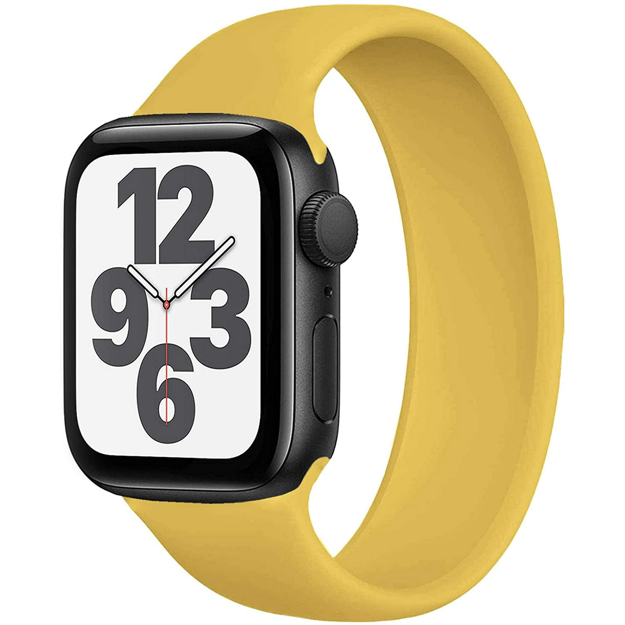 Braided Solo Loop Compatible with Apple Watch Bands SE Series 6 Strap Stretchable Silicone Elastics Compatible with iWatch Series 5 4 3 2 138 40