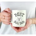 thumbnail image 3 of Koyal Wholesale Best Dog Dad Ceramic Coffee Mug, Poodle, 3 of 5
