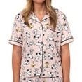 thumbnail image 4 of Peanuts Snoopy Pajamas Women's Sunglass Style Notch Collar 2-Piece Sleep Set, 4 of 6