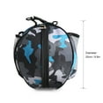 thumbnail image 7 of Sports Ball Round Bag Basketball Shoulder Bag Soccer Ball Football Volleyball Carrying Bag Travel Bag For Men And Women, 7 of 7