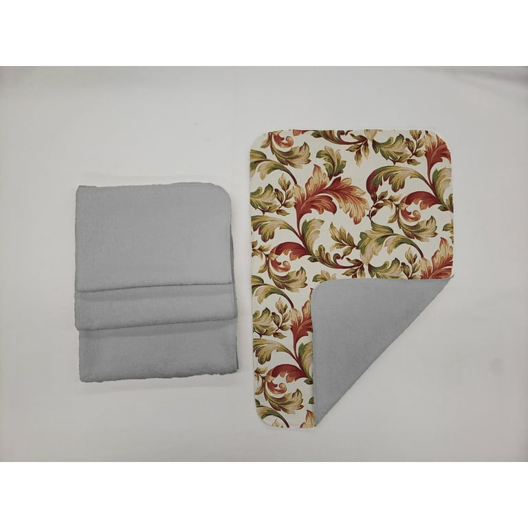 Autumn Fall Floral Leaves Hand Towels Set of 4 Towel Color Gray Walmart