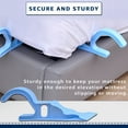 thumbnail image 3 of Lifter for Changing Sheets on Mattress - Mattress Wedge Elevator - Bed Maker & Sheet Changer Wedge - Bed Making Aid - Bed Making Handy Tool - Bedsheet Tucker Tool - Mattress Elevator Tool, 3 of 9