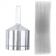 thumbnail image 2 of Limpiador de Tuberías de Cobre Metálico de 1/2 Pulgada con 2 Cepillo Reemplazable, Cepillo de Limpieza de Tubos, Cepillo de Limpieza de Tubos para Taladro Eléctrico, 2 of 5
