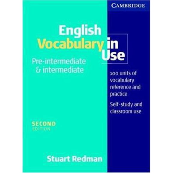 Pre-Owned English Vocabulary in Use Pre-intermediate and Intermediate (Paperback) 052101171X 9780521011716