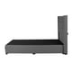 thumbnail image 3 of Base de Cama Dicasa con Cabecera Individual Lugo gris, 3 of 8