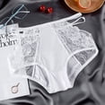 thumbnail image 2 of yunLCZ Underwear for Women Cotton Womens Underwear Cotton Bikini Panties Lace Soft Hipster Panty Ladies Stretch Full Briefs Stretch Cool Underwear for Women, 2 of 4