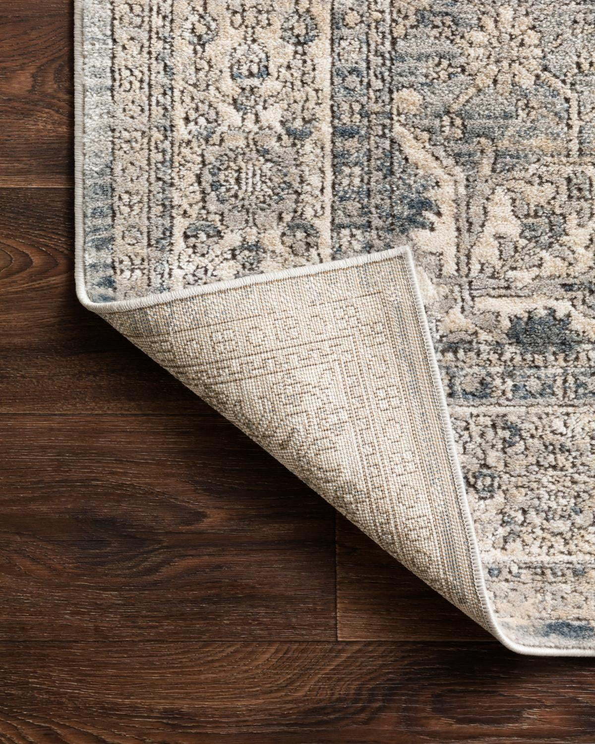 Loloi Teagan Sky / Natural 2'-8" x 10'-6" Runner Rug