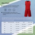 thumbnail image 4 of Sinleey Mens Basketball Jersey Team Uniform Blank Sport Outfit Sleeveless Mesh Tank Top and Green 5XL, 4 of 4