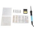 thumbnail image 3 of Wood Burning Tips,39pcs Electrical Soldering Iron Adjustable Temperature Soldering Iron Wood Soldering Tips Top Tier Quality, 3 of 11