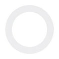 thumbnail image 1 of MERIGLARE Bass Drum Bottom Port Hole Protector Sturdy Easy to Use Protective White, 1 of 9