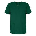 thumbnail image 1 of Adar Universal Unisex V-Neck Tunic 3 Pocket Scrub Top (Available in 39 Colors), 1 of 7