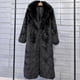 thumbnail image 1 of Super Long Fluffy Faux Fur Coat Women Jacket Winter Lapel Thicken White Faux Fur Coats Jacket for Women Outerwears, 1 of 4