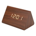 thumbnail image 4 of Reloj Digital De Madera, Reloj LED De Madera Portátil De Diseño Simple Moderno Para El Hogar ANGGREK HE1510, 4 of 8