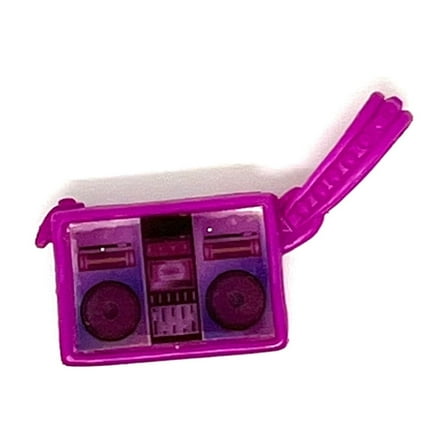 Barbie Fashion Stereo Purple Small clutch Purse Doll Accessories