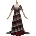 thumbnail image 7 of Step into 1912 Titanic Rose Red Iconic Red Gown Dewitt Bukater Dress, Dinner Outfit for Women, 7 of 7