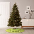 thumbnail image 6 of Salouo Avocado Merry Christmas Christmas Tree Skirt 36" Farmhouse Christmas Decorations Snowman Xmas Tree Skirt Tree Mat for Holiday Party Decor, 6 of 8