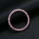 thumbnail image 5 of Anillo con botón de arranque y parada de motor de coche, con cristales brillantes y diamantes de imitación, accesorio decorativo para coche (rosa), 5 of 8