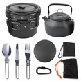 thumbnail image 1 of Utensilios De Cocina Portátiles Para Acampar Kit De Cocina Antiadherente Para Acampar Al Aire Libre Mochilero Senderismo Picnic Yuarrent OD009687-02, 1 of 6