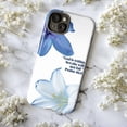 thumbnail image 5 of Inspirational Psalm 46:5 Phone Case, Blue and White Floral Design with Bible Verse, Religious Protective iPhone Cover for iPhone 17 16 15 14 13 12 11 Pro Plus Mini, 5 of 6