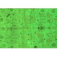 thumbnail image 1 of Ahgly Company Indoor Rectangle Oriental Green Traditional Area Rugs, 4' x 6', 1 of 4