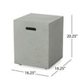 thumbnail image 4 of Jaxon Outdoor 56 Rectangular Propane Fire Table with Lava Rocks, Eggshell, 4 of 13