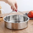 thumbnail image 4 of Inteprter 1 unidad de estante de vapor multifunción, utensilios de cocina, estante de vapor de acero inoxidable, soporte duradero para bandeja de vapor, Cocina y Comedor Inteprter HA003845-00, 4 of 6