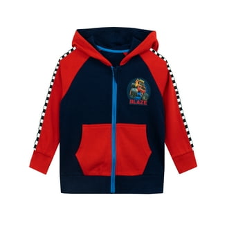 Nickelodeon Boys' Toddler Monster Machines Lets Blaze Hoodie