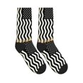 thumbnail image 4 of Women's Men's California America Flags Colorful Novelty Pattern Crew Athletic Socks, 4 of 7
