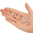 thumbnail image 4 of CAIDI Clip On Princess Jewelry Earrings Accessories, 12 Pieces, 4 of 8