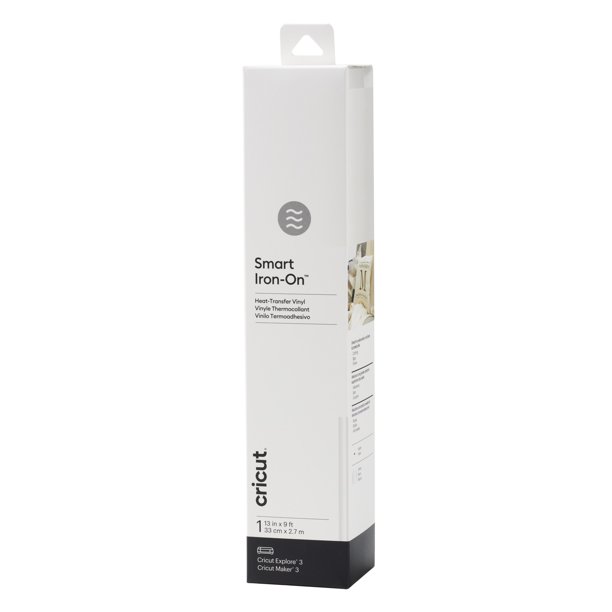 Cricut® Smart Iron-On™ Vinyl (9 ft) - White, 13" x 108" - Walmart.com