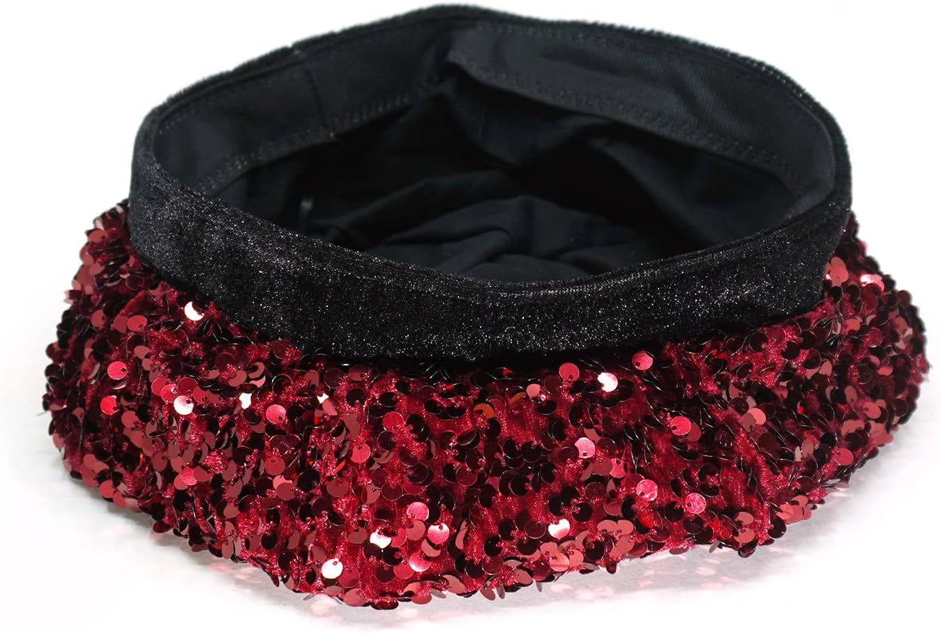 Bling Beret Hats for Women Sequin Paris Artist Cap 