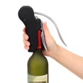 thumbnail image 4 of Bottle openers convenient bottle openers foil cutter bar lever corkscrew cork drill black, 4 of 5